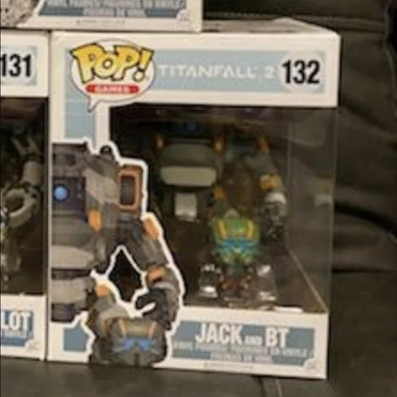 Titanfall 2 Jack and BT Funko Pop